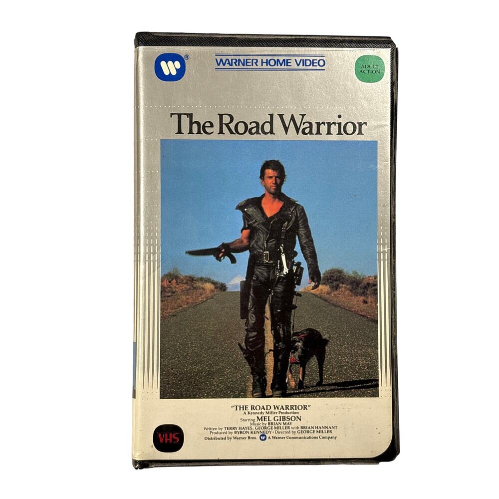 The Road Warrior 1982 VHS Extremely Rare Hard To Find Original Release Clamshell